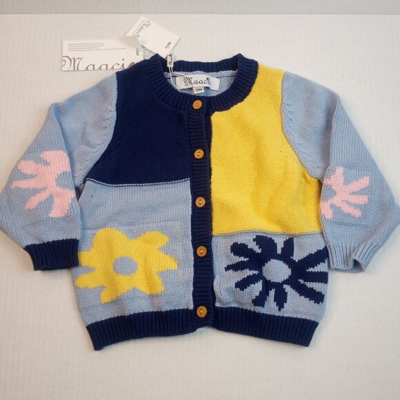 Maccie Other - Maacie Multicolor Button Up Sweater Cardigan